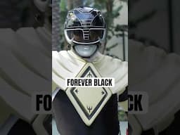 FOREVER BLACK! #powerrangers #blackranger