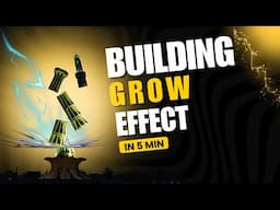 Trending 3D Building Grow Effect Tutorial for Beginners