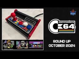 C64 Round Up: October 2024 - Cool joystick, Spelunky 64 and Craptastic 2024