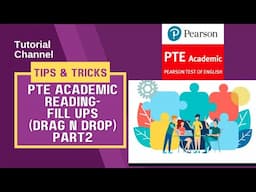 PTE Academic READING(Drag n Drop) Part-2 | Tips & Tricks