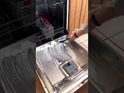 ASMR DISHWASHER CLEAN 🧼 #dishwasherclean #asmrcleaning #filterclean #satisfyingcleaning