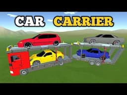 CAR CARRIER TRUCK EVERTECH SANDBOX |TUTORIAL #275