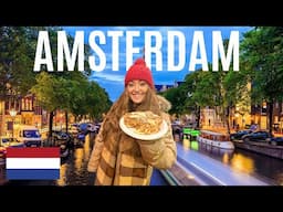 Christmas in AMSTERDAM Holland (Magical Dutch Christmas Markets) 🇳🇱