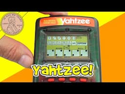 How To Play 1995 Milton Bradley Yahtzee Electronic Handheld Game