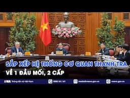 Sắp xếp hệ thống cơ quan Thanh tra về 1 đầu mối, 2 cấp - VNA