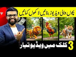 Ai animal video kaise banaye | Online earning in pakistan | Ai video generator free |