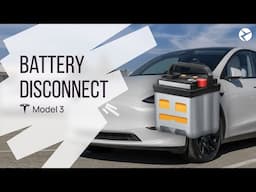 Tesla Model 3 Low-Voltage Battery Disconnect Guide