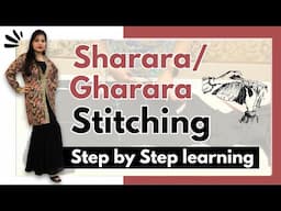 How to make Sharara/Gharara || Cutting and Stitching|| Women Empowerment