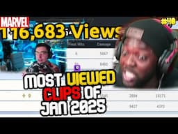 Most Viewed Clips of the Month - Jan 2025 #MarvelRivals #TwitchClips