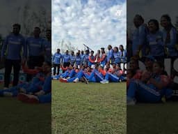 🇮🇳 with their victory chant for the final time in the #U19WorldCup 2025 🎉 #ytshorts