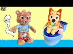 Bluey Baby Bingo Learns Potty Training with Ms. Rachel Potty Time with Bean!