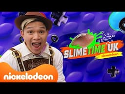 Frankie Goes To..Munich 🤪 + Learns To Say SquarePants in German 🇩🇪 | Slimetime UK 🏈 | Nickelodeon UK