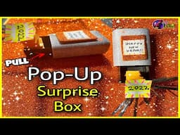 How to Make Pop Up Surprise Box | New Year Card