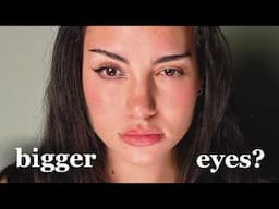 how to make your eyes bigger - 6 easy steps