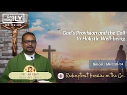 Homily  - 8th Feb, 2025 - Fr. Sanjay C.Ss.R