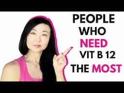 People who NEED VIT b12 the MOST #goseechristy