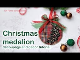 THE Bright and Vintage CHRISTMAS MEDALION in the WORLD Revealed!