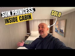 Inside Cabin Tour onboard SUN PRINCESS 🛳️