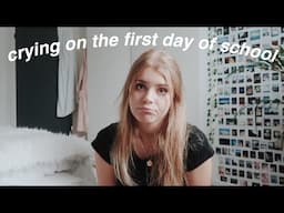 my FIRST DAY of school vlog + grwm (senior year)