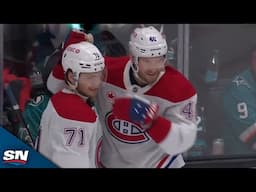 Canadiens' Joel Armia and Jake Evans Team Up For Shorthanded Goal vs. Sharks