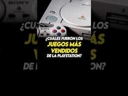 🛑¿CUÁLES fueron los JUEGOS MAS VENDIDOS de la PLAYSTATION 1?🛑#videojuegos  #playstation #gamer