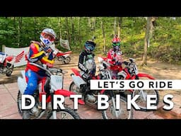 Trail Tours | Riding Dirt Bikes For the 1st Time & Popeyes