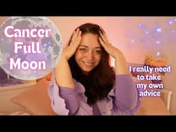 Cancer Full Moon | What isn't yours to carry anymore? | January 13, 2025