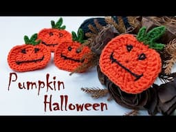 Easy Crochet Pumpkin Halloween Ornament Tutorial | Crochet Halloween Decoration