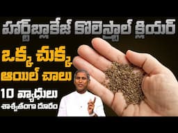 HEART BLOCKAGE CHOLESTEROL CLEAN - దిల్ సీడ్ ఆయిల్ చుక్క చాలు | Dr Manthena Satyanarayana Raju