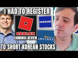 ROBLOX in Trouble, Exotic Shorting Michael Burry Style, ARVINAS Stock, Memecoins | Martin Shkreli