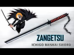 How to Make an Ichigo Bankai Sword - DIY Bleach Sword