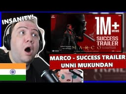 🇮🇳 Marco - Success Trailer | Unni Mukundan | Shareef Muhammed | Ravi Basrur Producer Reacts