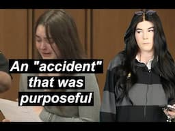 Teen crashed her car on purpose