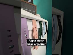 Hang your Apple Watch bands like your ties #apple @twelvesouth