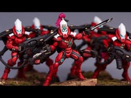 How to Paint the new WARP SPIDERS! | Eldar Aspect Warriors | Aeldari 40k