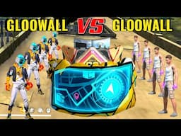 Gloowall vs Gloowall Skin Fight 👿 New February Booyah Pass 😱 Gloowall Skin Challange ⚡ Free Fire 🔥