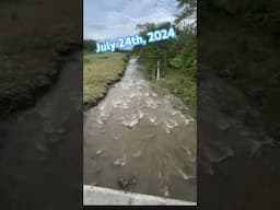 We need this again! July 24th flood, brought some water into the lake, but not enough! #flood #texas