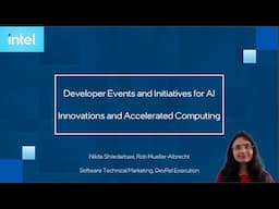 Developer Events and Initiatives for AI Innovators and Accelerated Computing | Intel Software