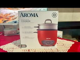 Aroma 6 Cup Rice Cooker / Perfect Rice: Every Time