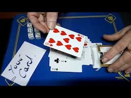 Your Card at any number, 100% guarantee. easy card tricks