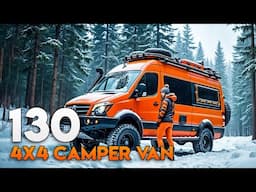 130 4x4 Camper Van for Your Offroad Adventures