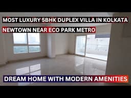 Luxury Duplex Villa In Kolkata Newtown Near ECO Park Metro📞8100293325#kolkata #property #home #villa