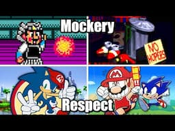 Every Time Mario & Sonic Roasted & Honored Each Other