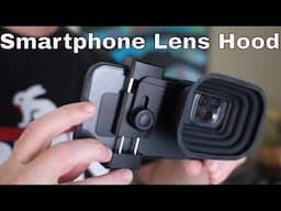 Smartphone Lens Hood Review. Great for Taking Pictures Through Windows.