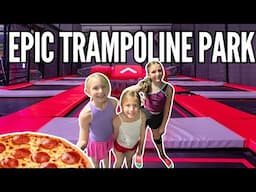 FLIPPING at the Ultimate Indoor Trampoline Park! | How Many FLIPS Can They Do in ONE Hour??