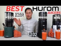 Best Hurom Hands-Free Juicer for 2025: H400, H70 or H320? Review