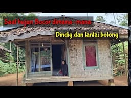 ada rasa khawatirnya rumah roboh saat hujan |cerita lansia dhuafa