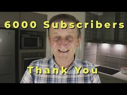 6000 Subscribers Thank You