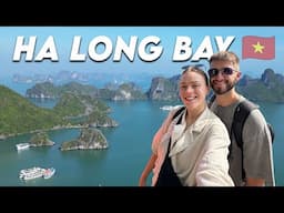 Exploring HA LONG BAY VIETNAM 🇻🇳 is it worth it? What I wish we knew before coming here!