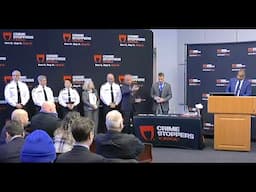 Crime Stoppers Month 2025 Kick Off | Toronto Police HQ | Tues., Jan. 7th, 2025